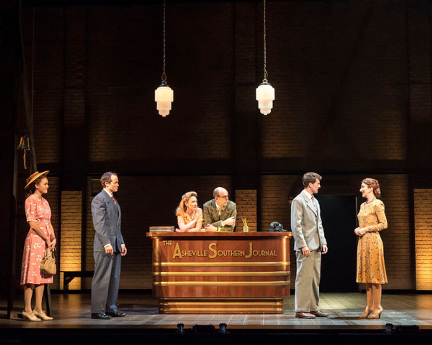 EXCLUSIVE: First Look at Carmen Cusack and Company in BRIGHT STAR Onstage in Los Angeles  Image