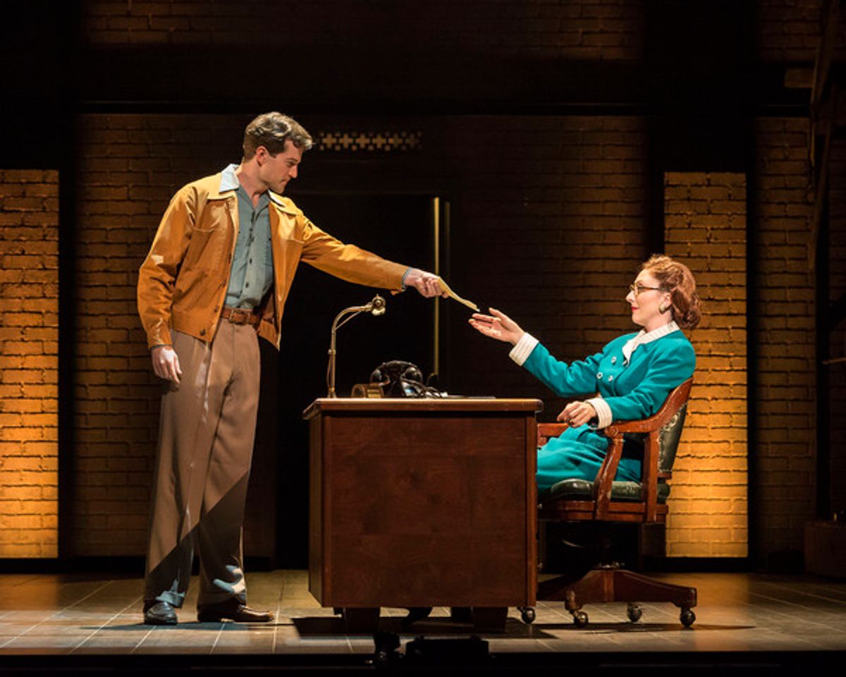 A.J. Shively and Carmen Cusack at 