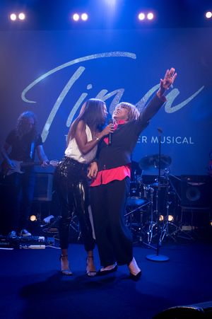 Adrienne Warren and Tina Turner Photo