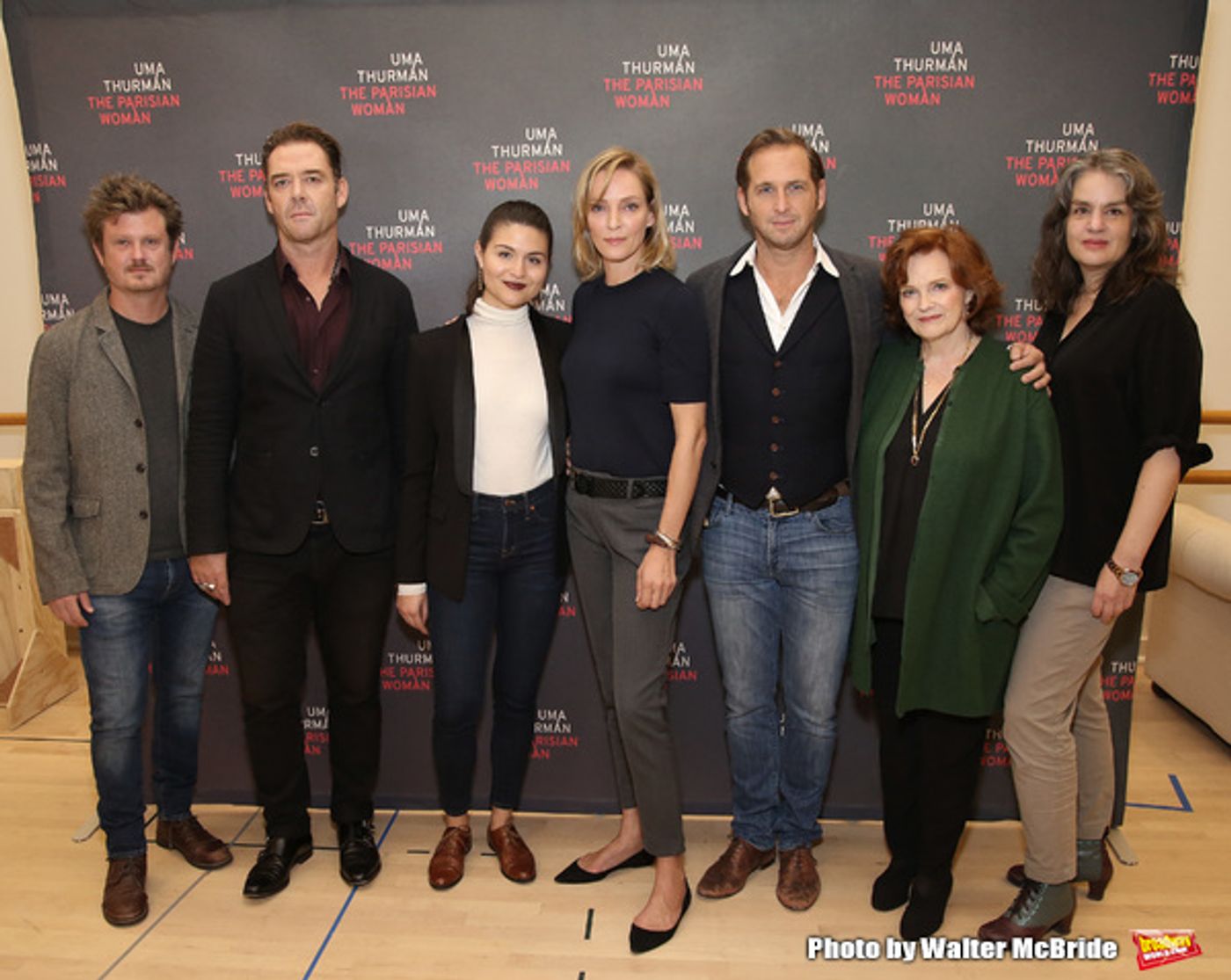 Photo Coverage: Uma Thurman and the Company of THE PARISIAN WOMAN Get Ready for Broadway!  Image