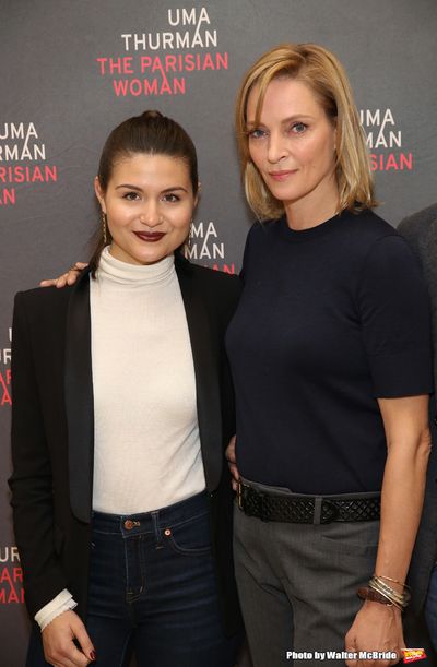 Phillipa Soo and Uma Thurman Photo