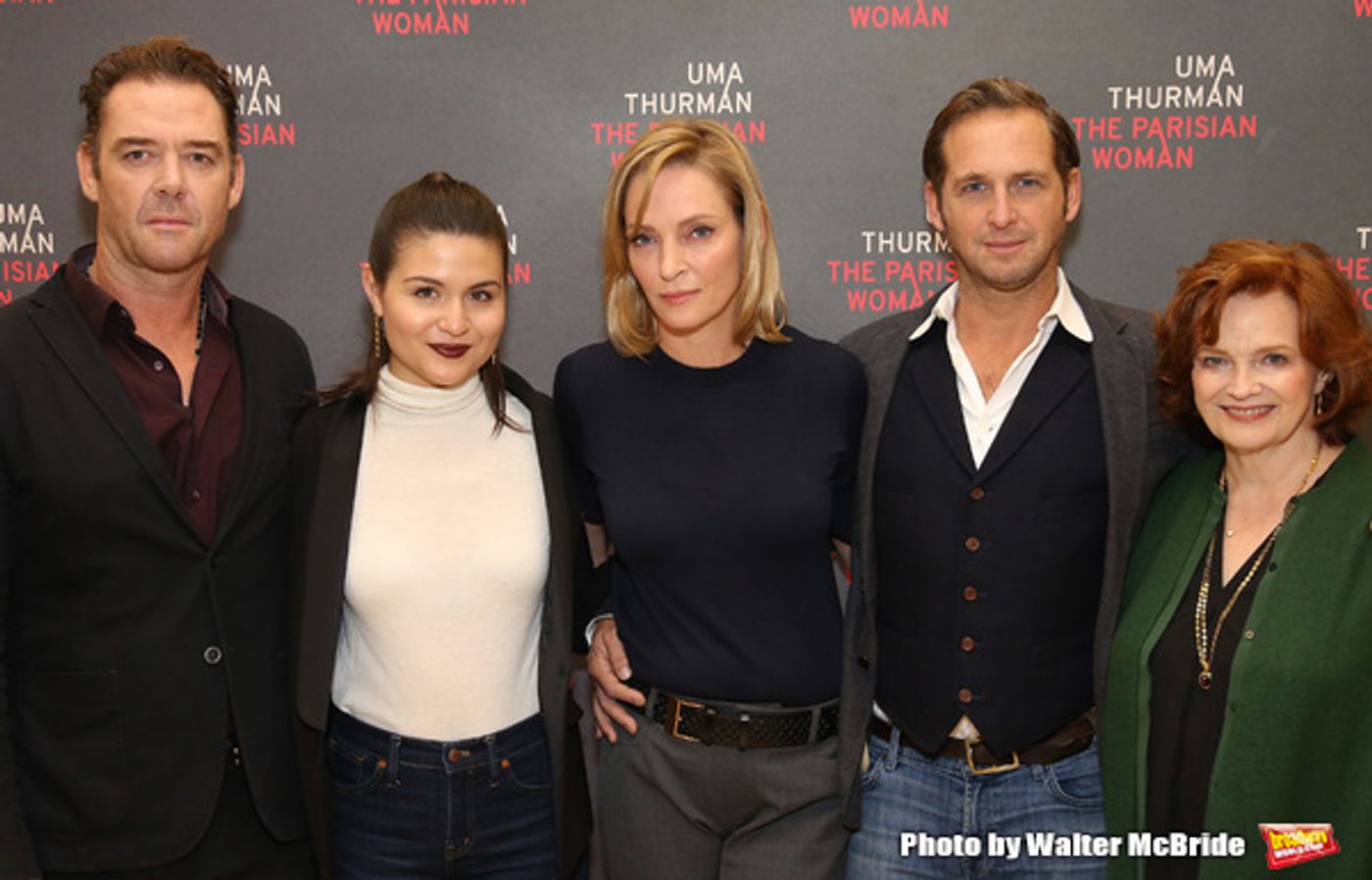 Photo Coverage: Uma Thurman and the Company of THE PARISIAN WOMAN Get Ready for Broadway!  Image