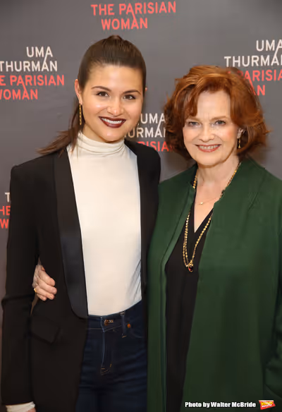 Phillipa Soo and Blair Brown Photo