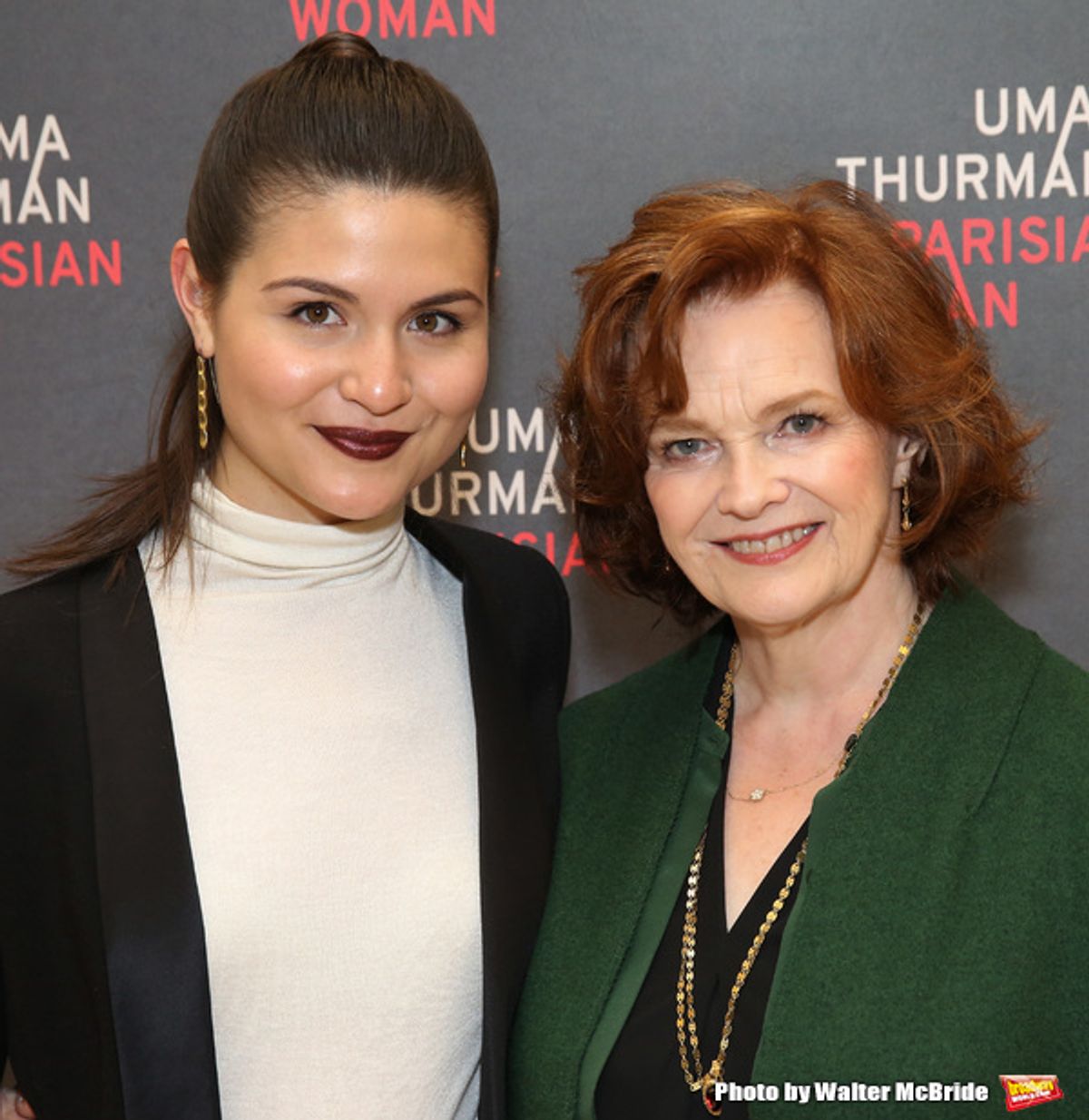 Phillipa Soo and Blair Brown  at 