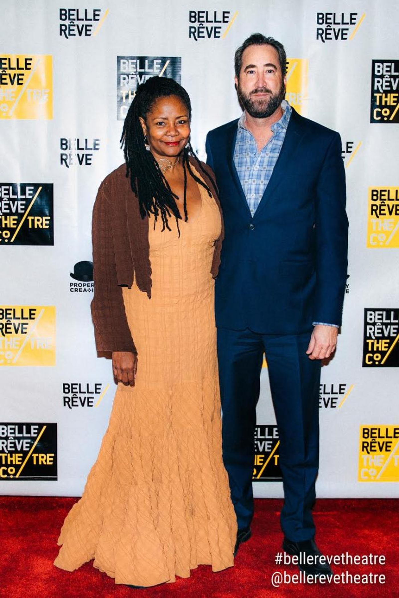 Photo Flash: TIME ALONE Opening Night Red Carpet - Los Angeles Theatre Center  Image