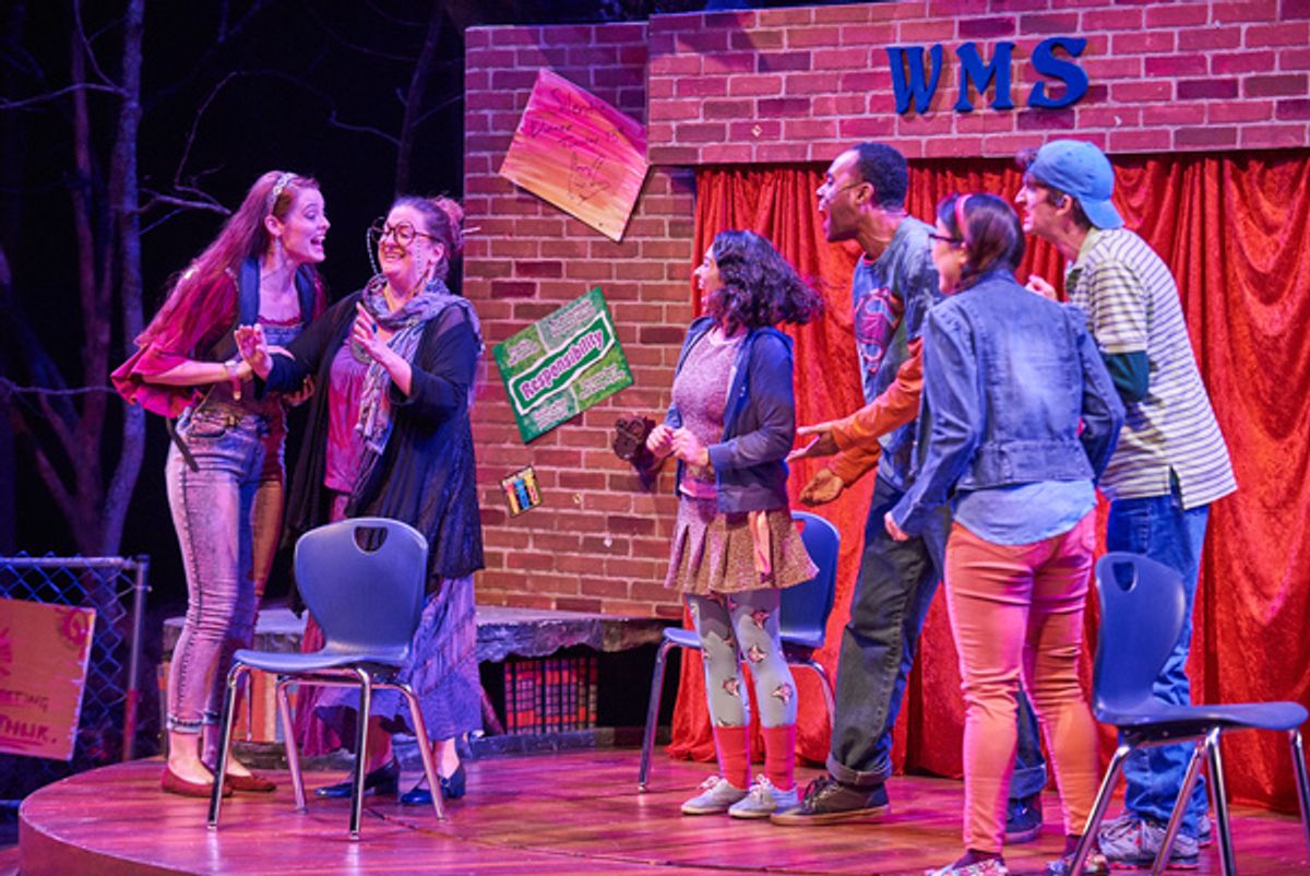 Meg Harkins, Marcie Millard, Morganne Evans, Branden Cleveland, Yuka Sekine & Timothy Whitson at 