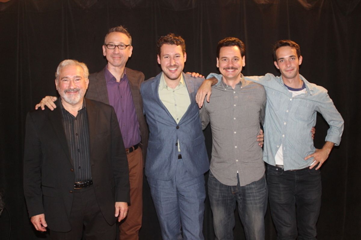 Stuart Zagnit, Jay Russell, Benjamin Viertel, Kevin Lowry and Jake Horowitz at 