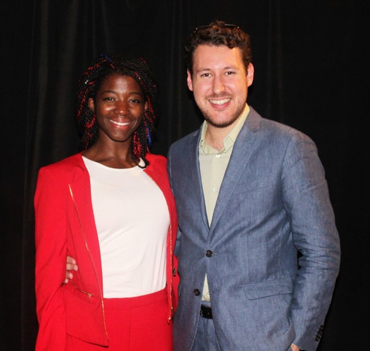 Toro Adeyemi and Benjamin Viertel at 