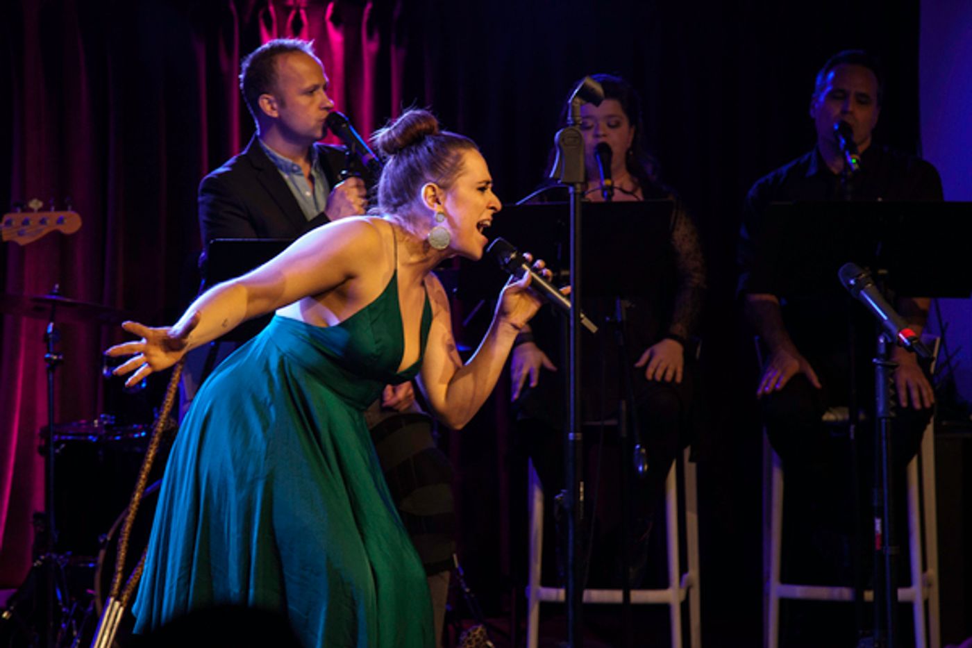 Photo Flash: Past and Present Witches of Oz Gathered in Song at THE GREEN ELIXIR MIXER  Image