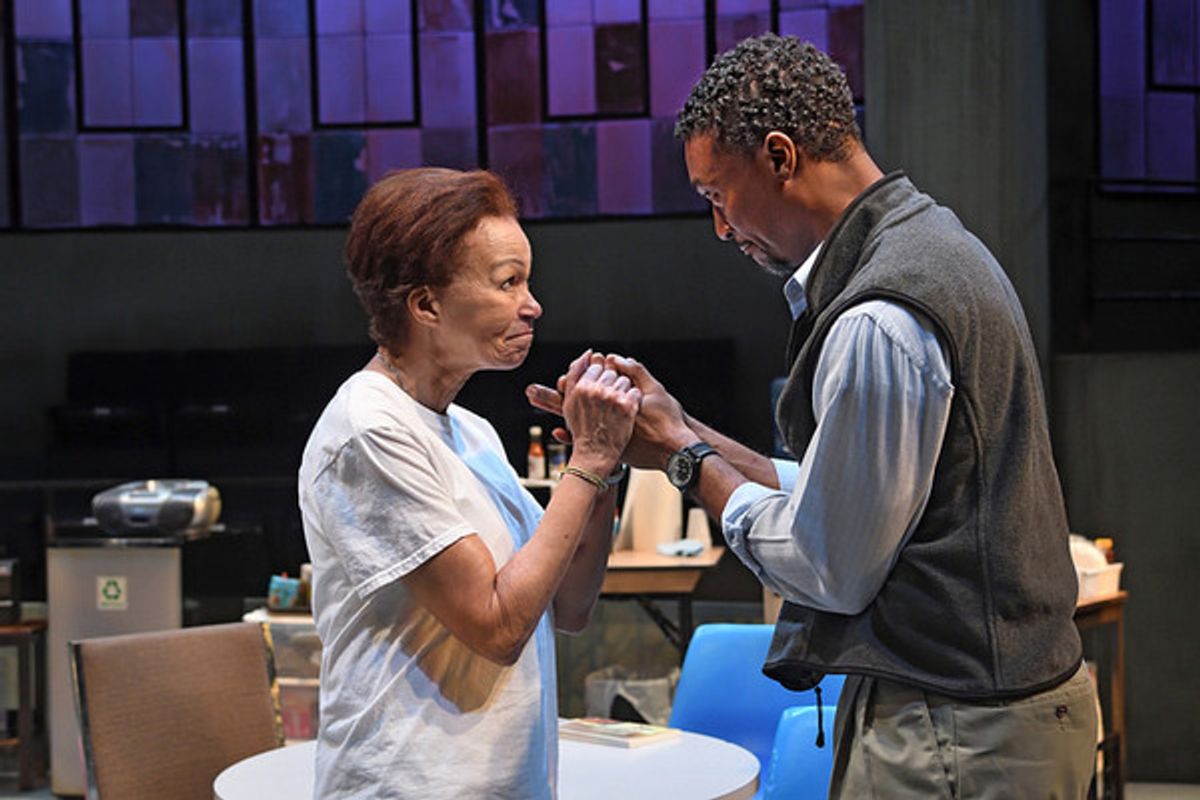 Lizan Mitchell and Jude Sandy at 