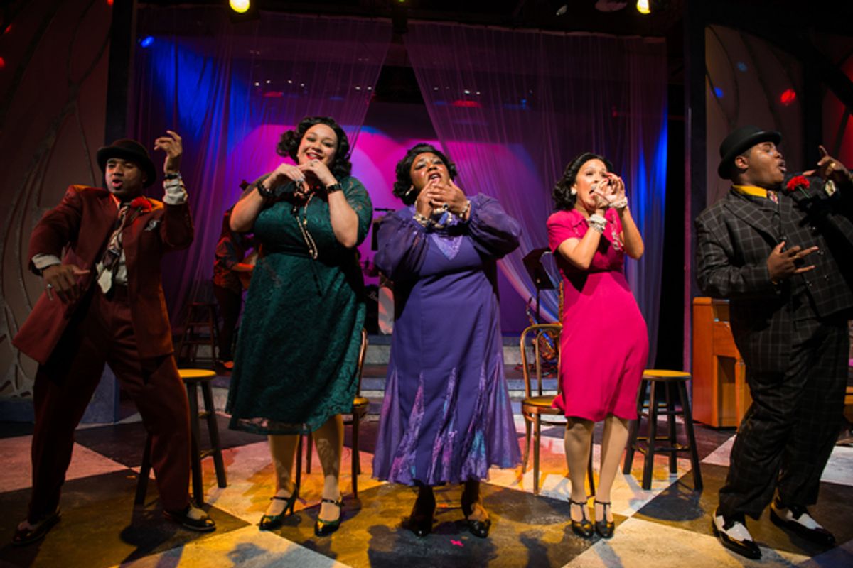 Aris-Allen Roberson, Katrina Lauren McGraw, Erica Richardson, Ashley D. Gallo, and Branden 'Noel' Thomas at 