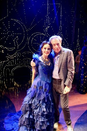 Meghan Picerno and Andrew Lloyd Webber @ BroadwayWorld Meghan Picerno and Andrew Lloyd Webber Photo