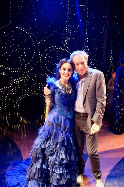Meghan Picerno and Andrew Lloyd Webber Photo