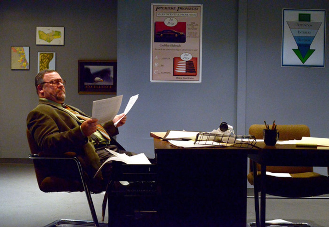 Photo Flash: First Look at GLENGARRY GLEN ROSS at Road Less Traveled Productions  Image