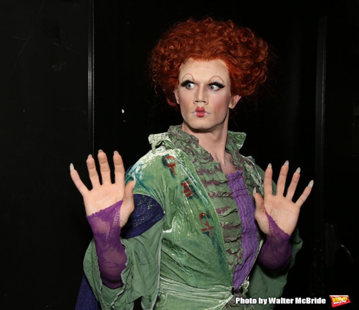 Jay Armstrong Johnson as â€˜Winfred Sandersonâ€™ at 