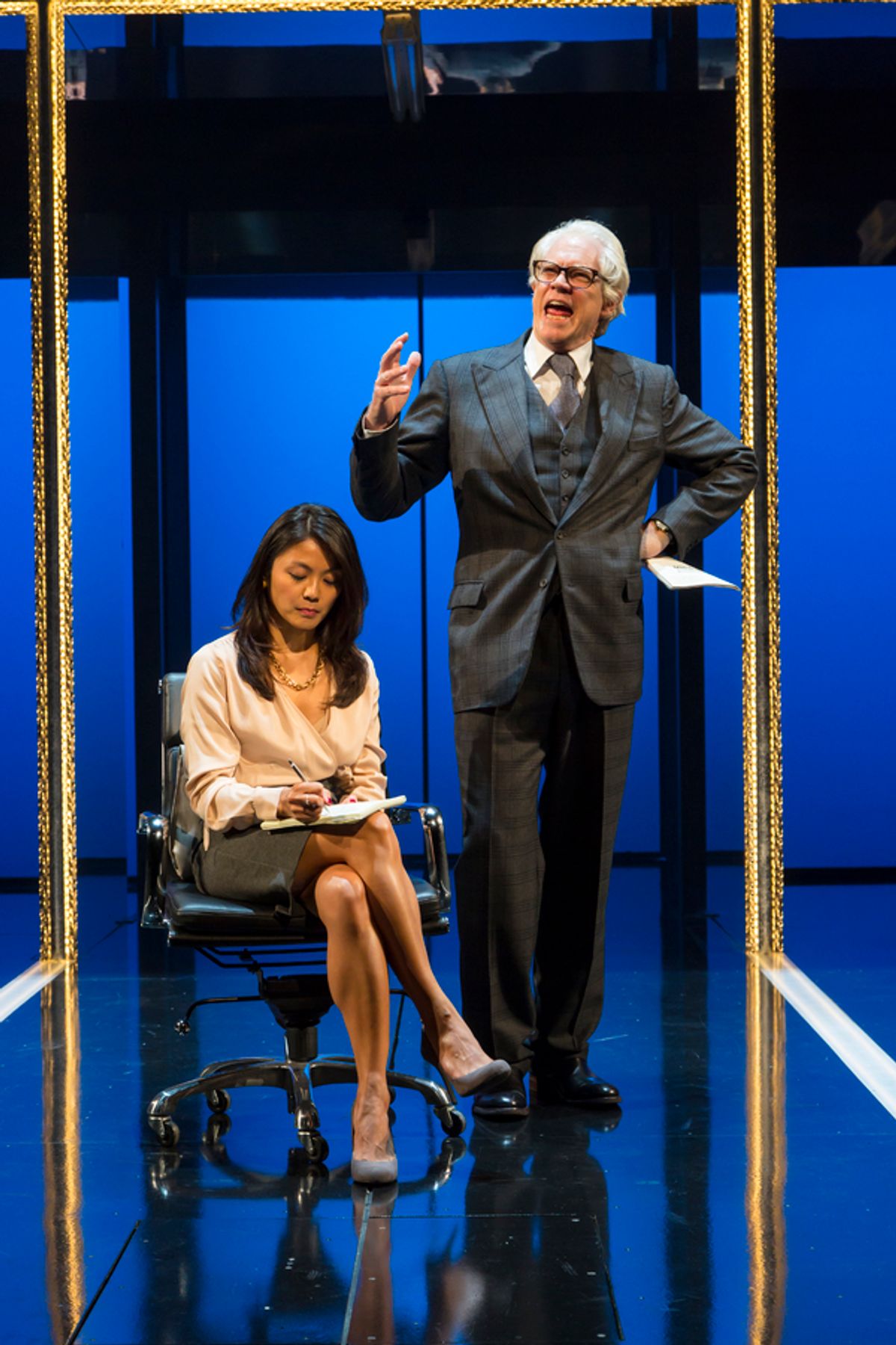 Teresa Avia Lim and Michael Siberry at 