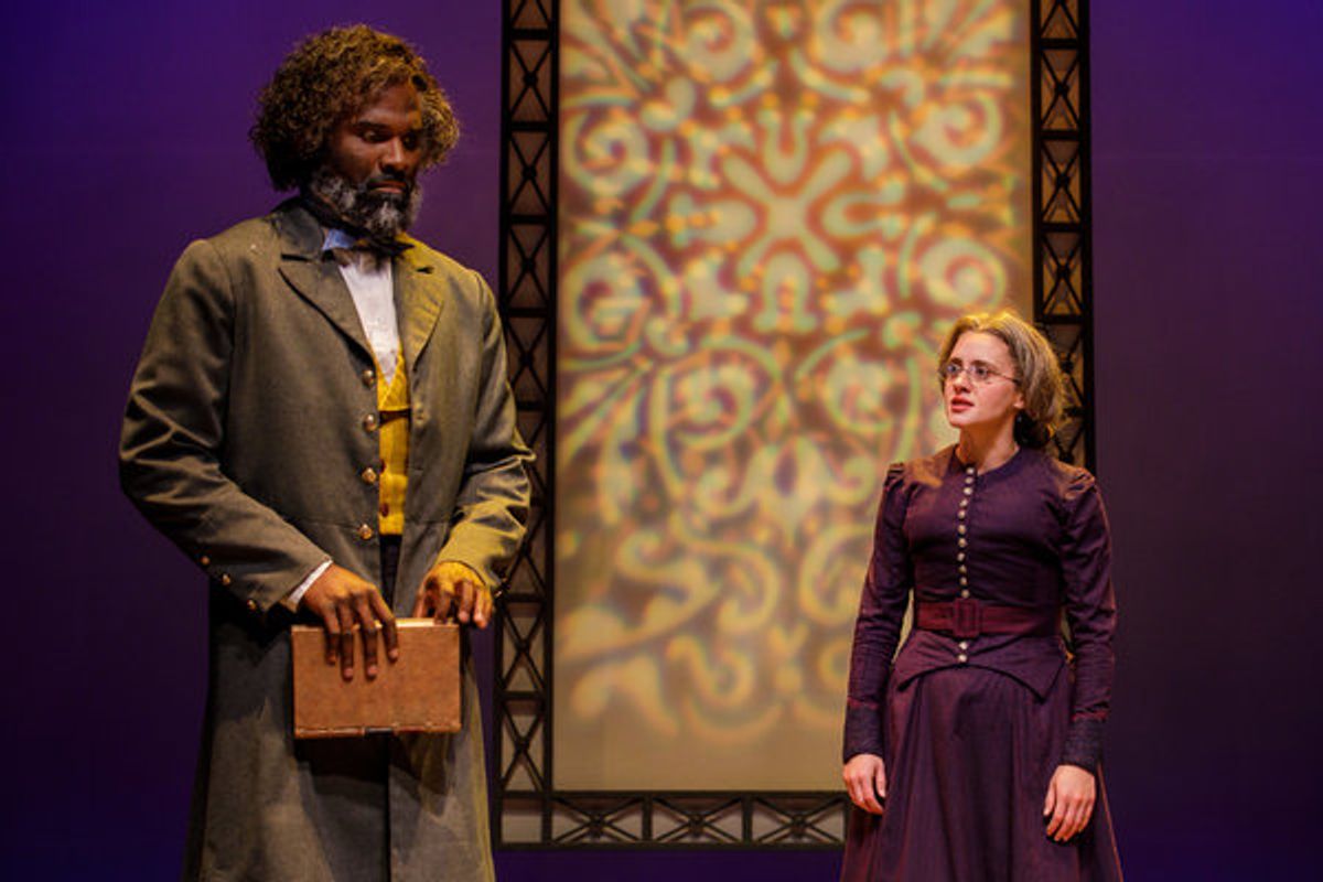 Cedric Mays  and Madeleine Lambert  at 