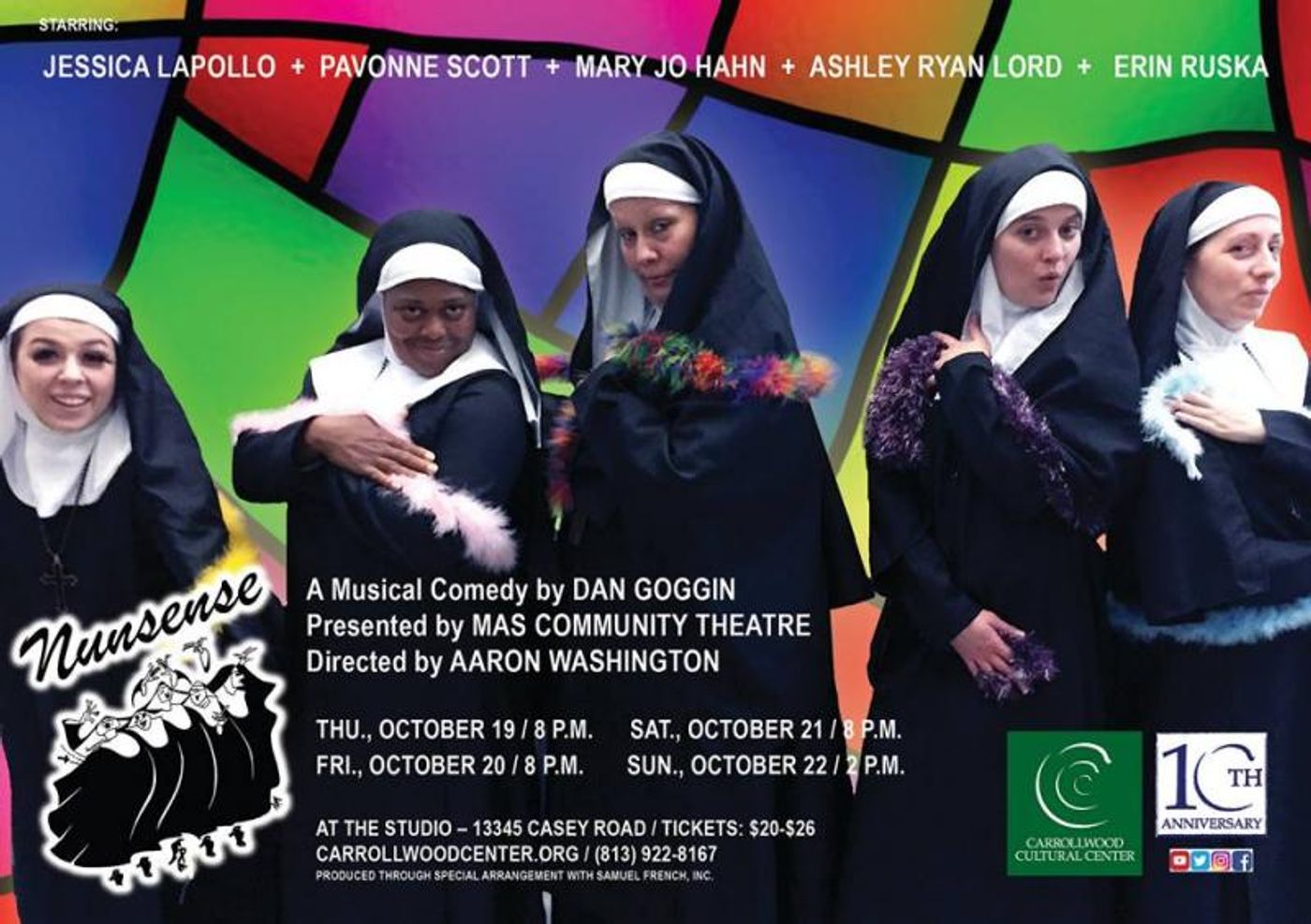 BWW Previews: NUNSENSE IS WHAT THE NUNS DO WHEN NOT IN THE CONVENT at MAS Community Theatre  Image