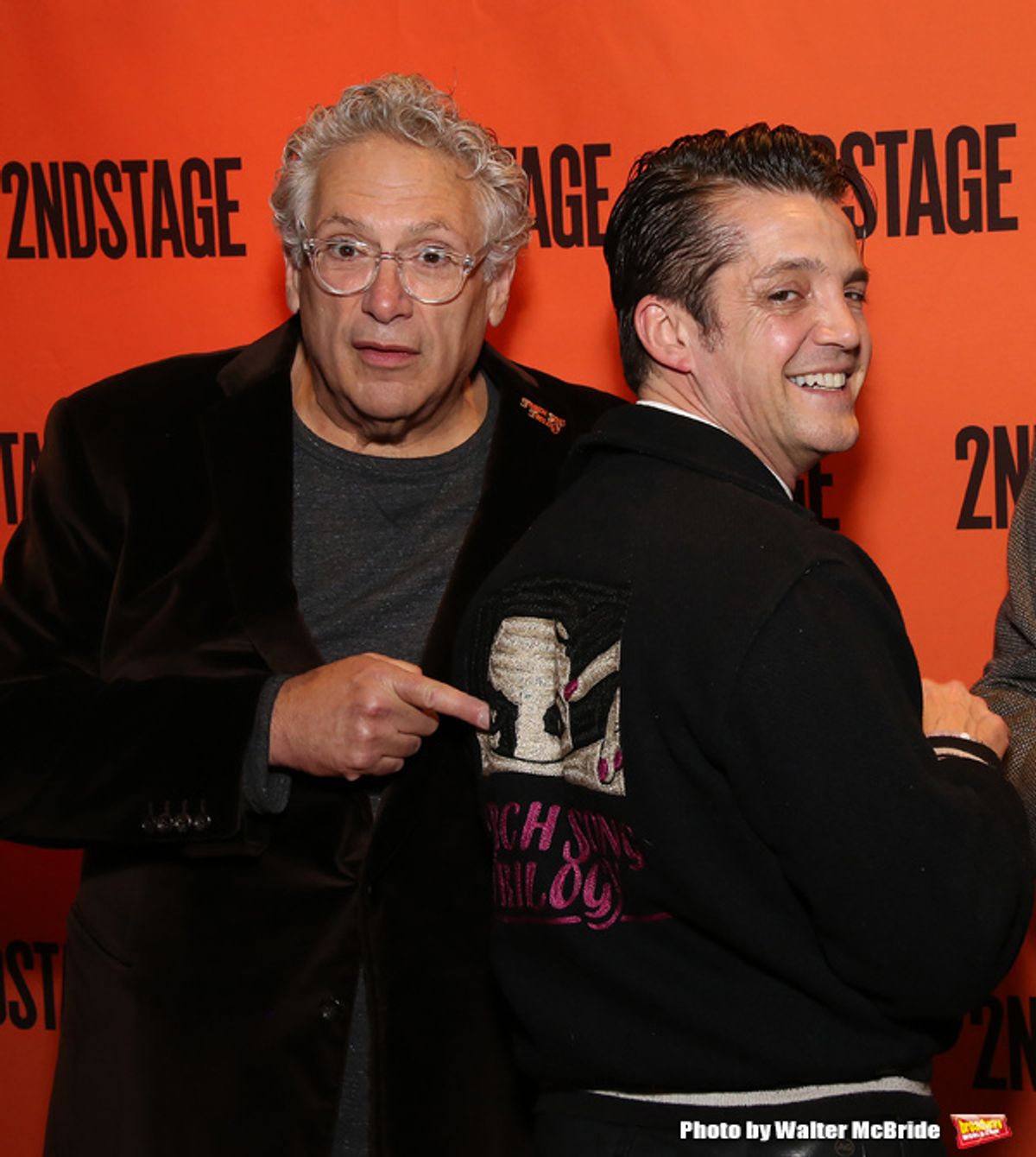 Harvey Fierstein and Jonathan Del Arco at 