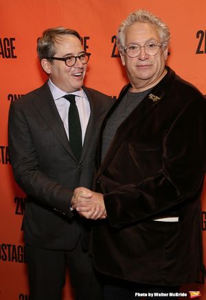 Matthew Broderick and Harvey Fierstein @ BroadwayWorld Matthew Broderick and Harvey Fierstein Photo
