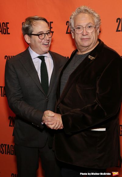 Matthew Broderick and Harvey Fierstein Photo