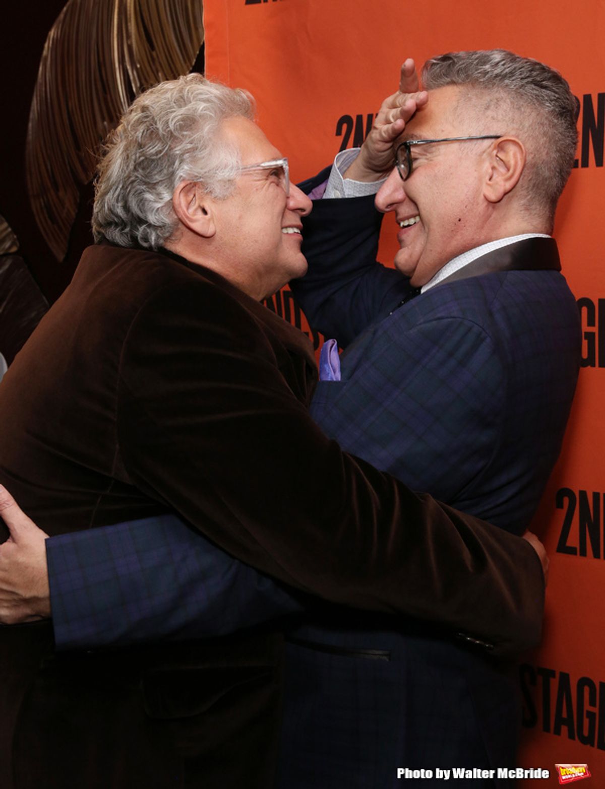 Harvey Fierstein and Moises Kaufman at 