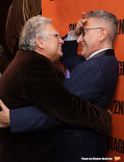Harvey Fierstein and Moises Kaufman Photo