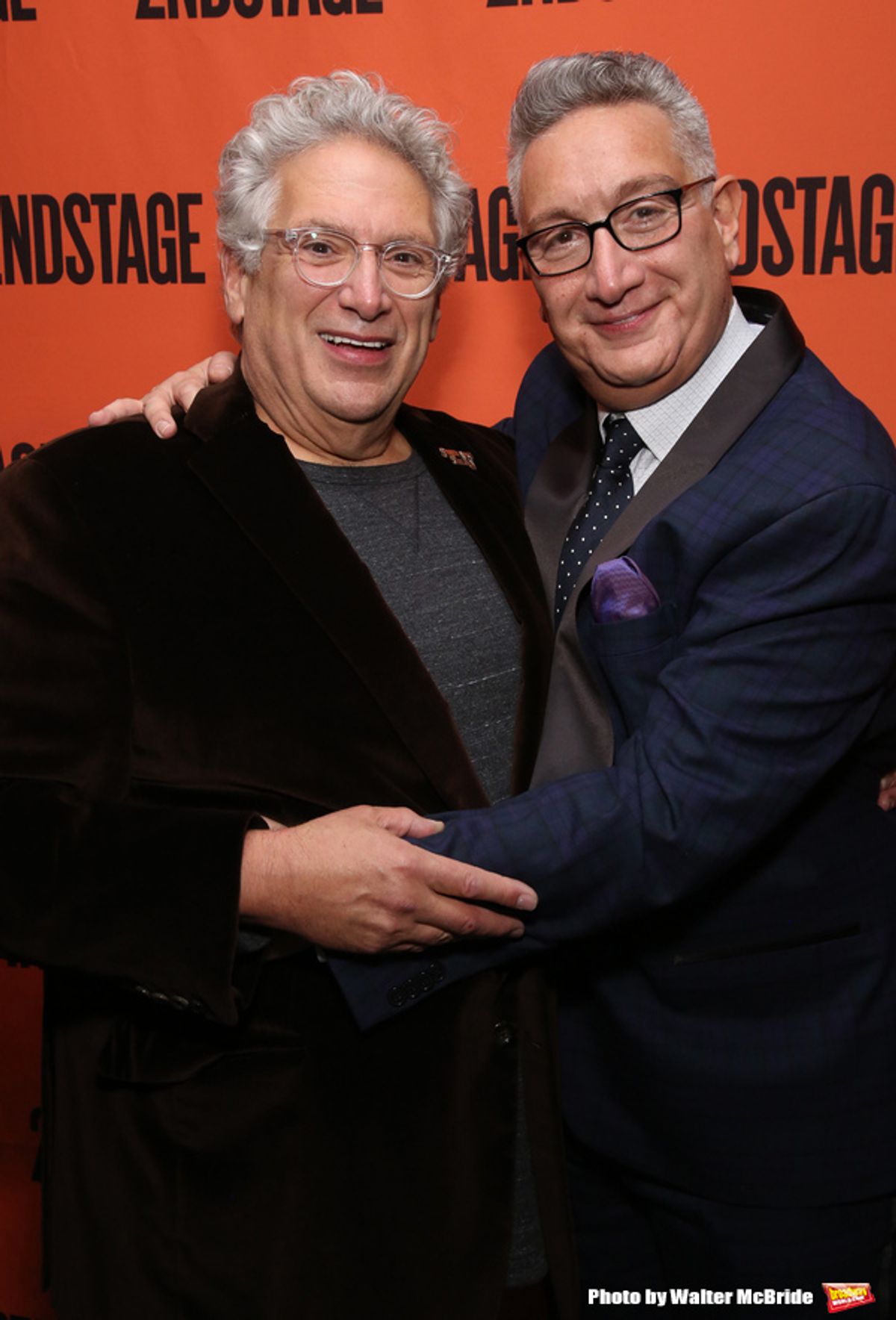 Harvey Fierstein and Moises Kaufman at 