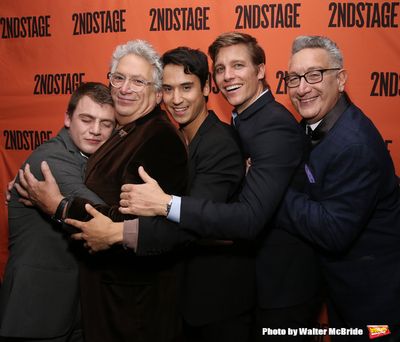 Jack DiFalco, Mercedes Ruehl, Harvey Fierstein, Michael Rosen, Ward Horton and Moises Photo