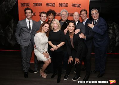  Michael Urie, Jack DiFalco, Roxanna Hope Radja, Mercedes Ruehl, Carole Rothman, Harv Photo