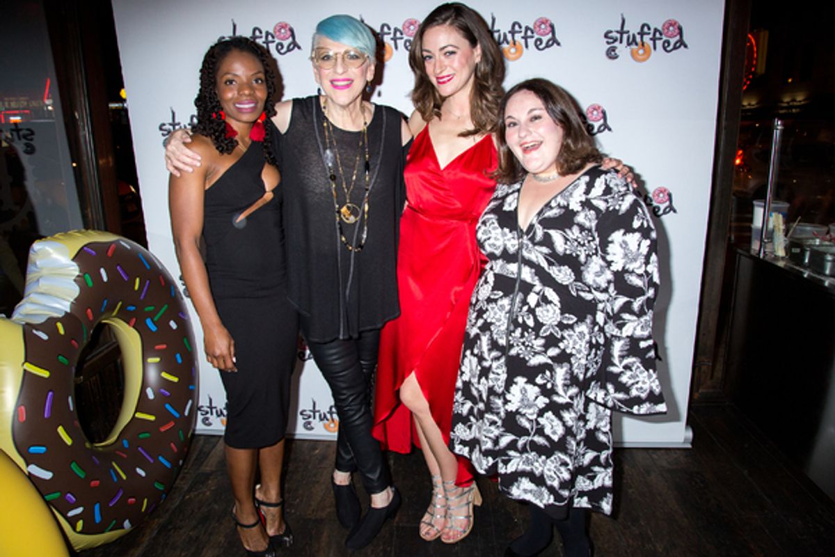 Marsha Stephanie Blake, Lisa Lampanelli, Eden Malyn, Lauren Ann Brickman at 