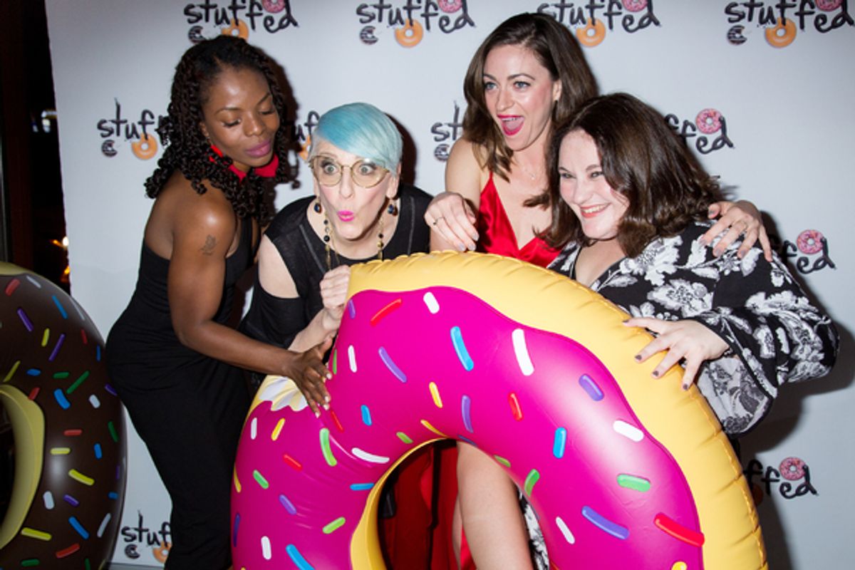 Marsha Stephanie Blake, Lisa Lampanelli, Eden Malyn, Lauren Ann Brickman at 