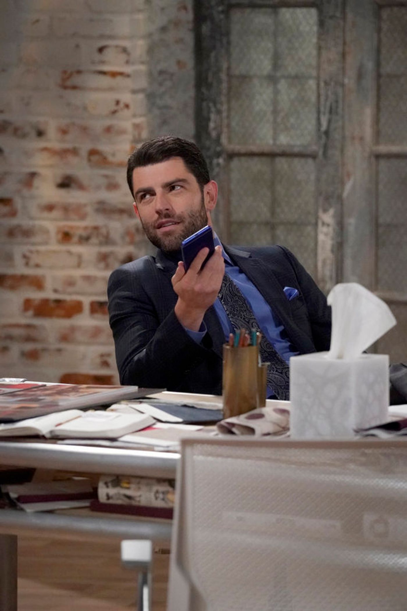 Photo Flash: First Look - Leslie Jordan, Max Greenfield Guest on NBC's WILL & GRACE  Image