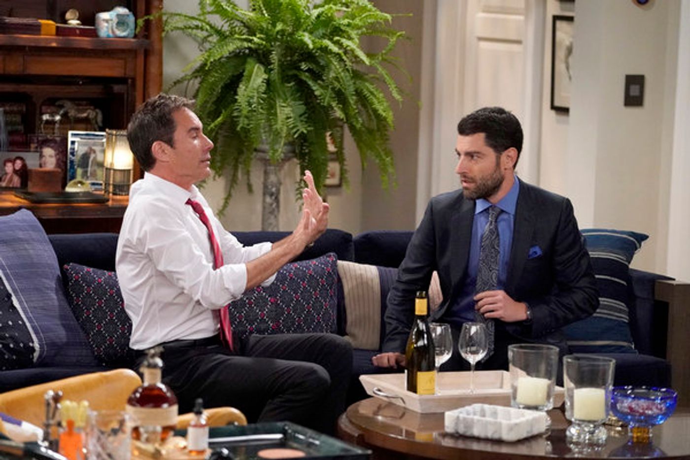 Photo Flash: First Look - Leslie Jordan, Max Greenfield Guest on NBC's WILL & GRACE  Image
