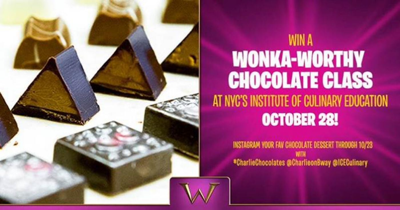Celebrate National Chocolate Day with the Cast of CHARLIE AND THE CHOCOLATE FACTORY!  Image