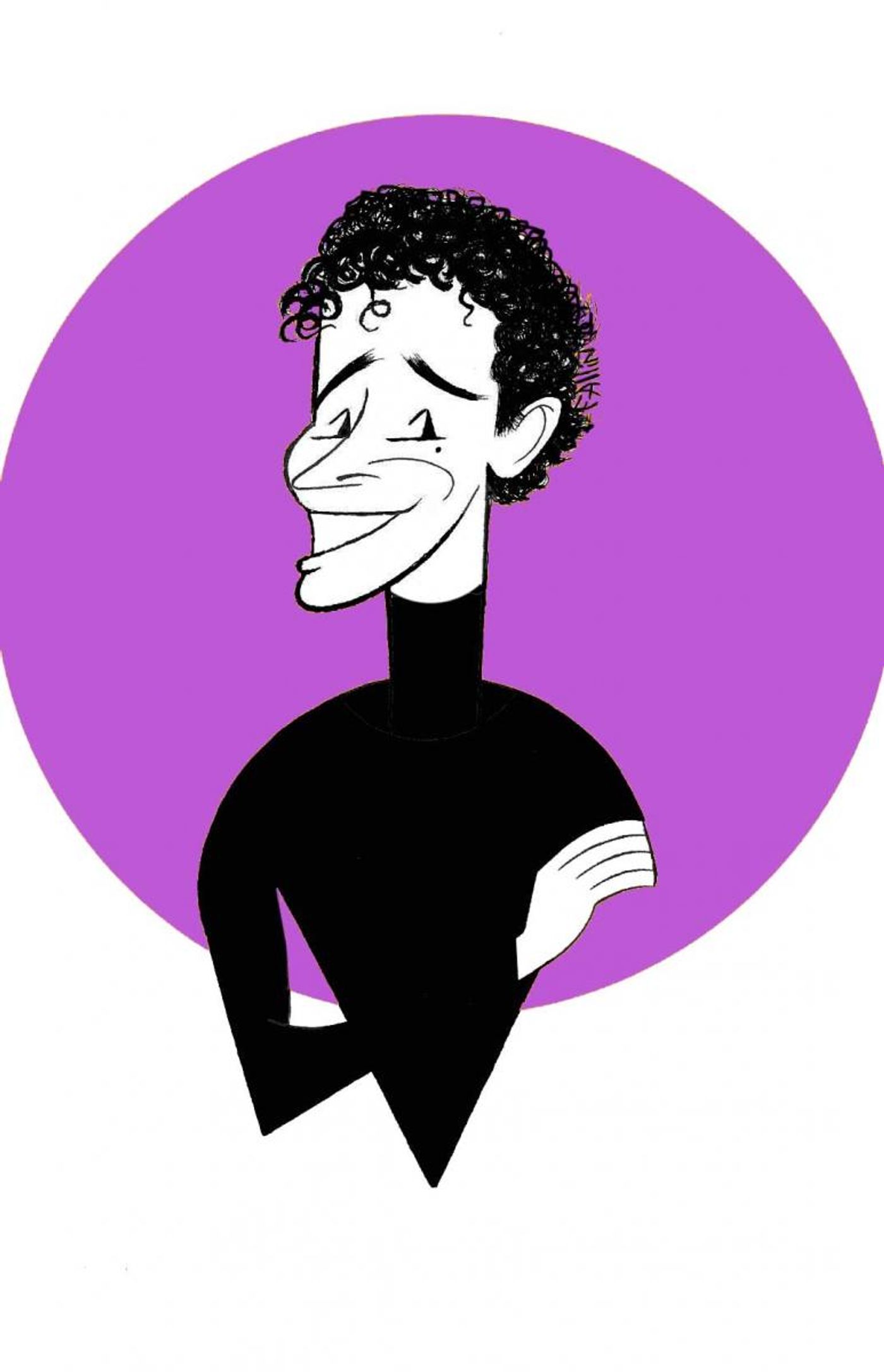 BWW Exclusive: Ken Fallin Draws the Stage - Michael Urie in TORCH SONG Image