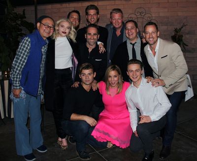 John Tartaglia, Jonah Platt, Kris Lythgoe; Gedde Watanabe. Lauren Taylor, Ben Giroux, Photo