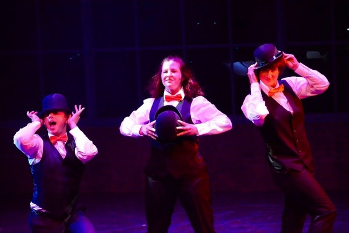 Artem Lazarov, Nicole Frydman and Alexis Armstrong
 at 