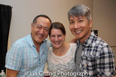 Alan Muraoka,  Kristen Lee Rosenfeld and Jason Ma Photo
