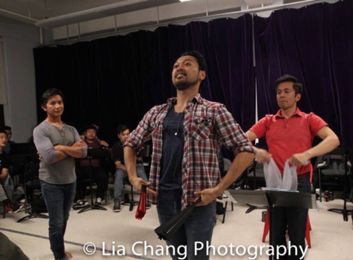 Eric Bondoc, Billy Bustamante and Steven Eng at 