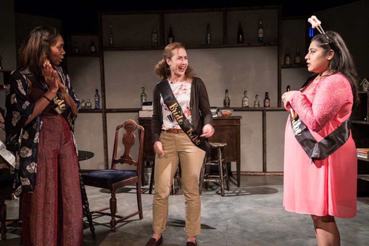 Brianna Buckley, Tara Bouldrey and Priya Mohanty at 