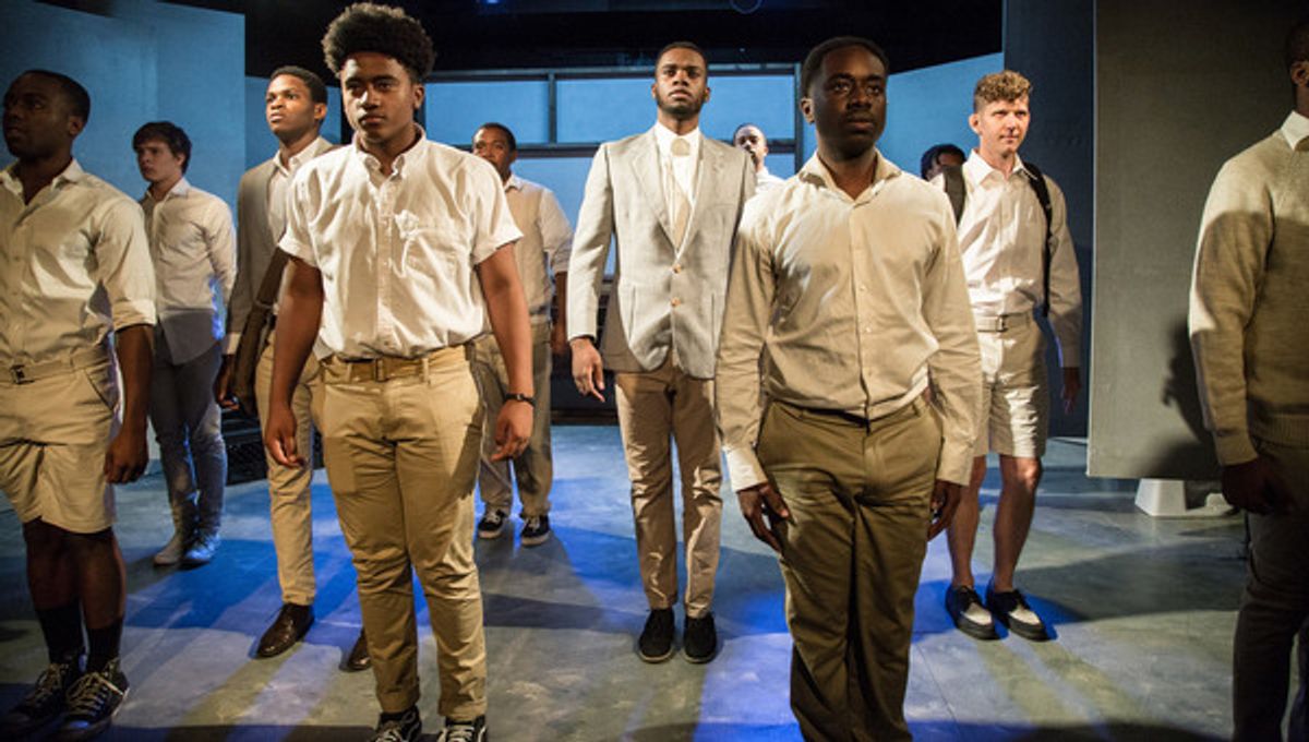 Leon Evans, Julian Larach, Freedom Martin, Victor Musoni, Marcus D. Moore, Noah Robinson, Barry Irving, Byron Coolie and Nate Buursma at 