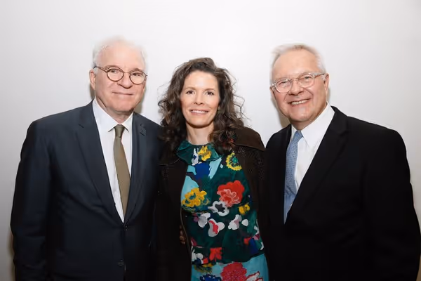 Steve Martin and Edie Brickell and Walter Bobbie Photo