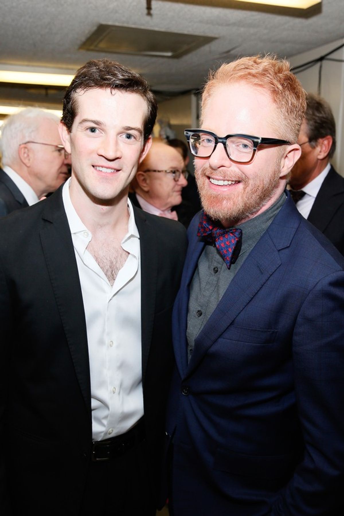 A.J. Shively and Jesse Tyler Ferguson at 