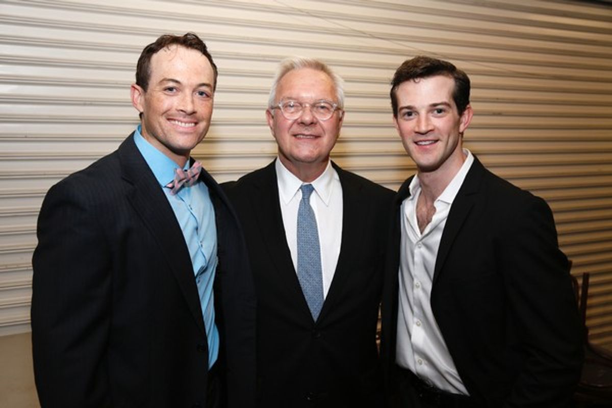 Patrick Cummings,  Walter Bobbie and A.J. Shively at 