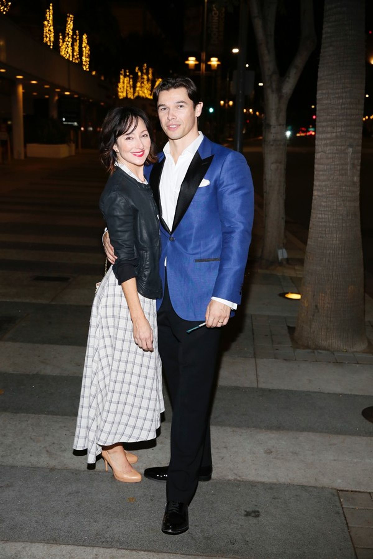 Carmen Cusack and Paul Telfer  at 