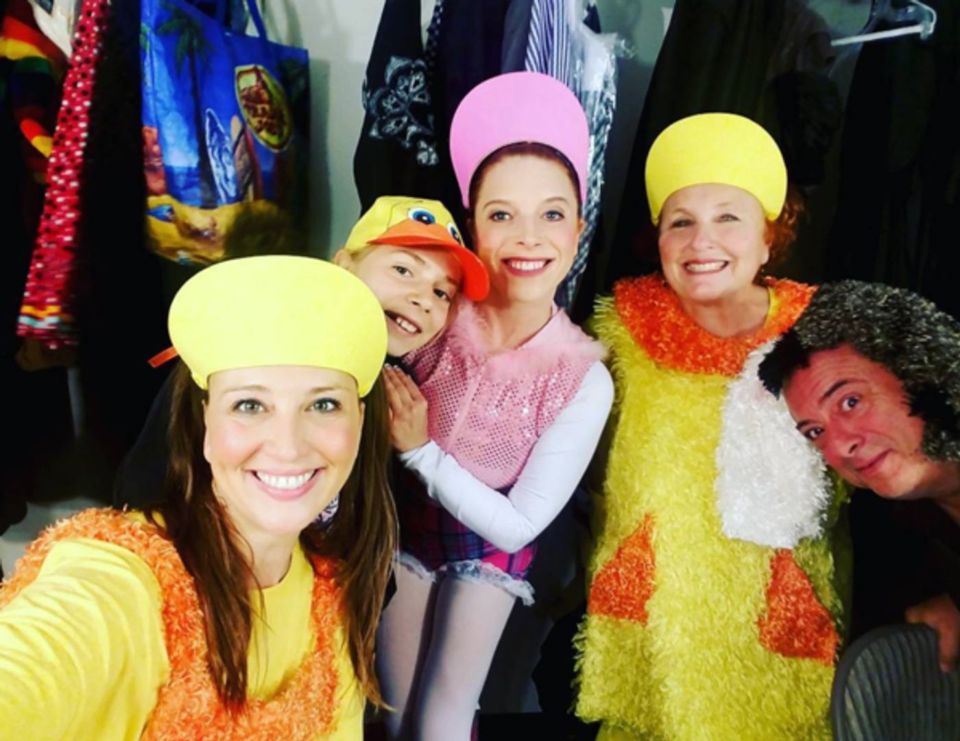 Photo Flash: More Hot Pies! SWEENEY TODD Pops in for a Two Show Day, and More Saturday Intermission Pics!  Image