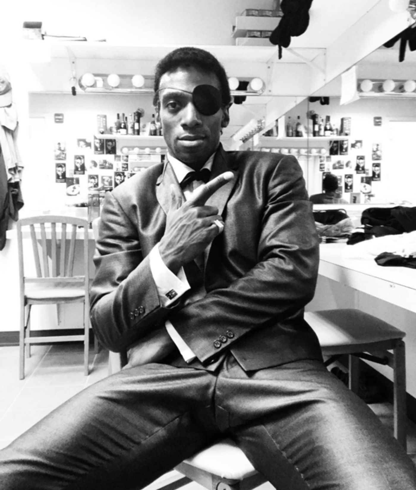 Photo Flash: More Hot Pies! SWEENEY TODD Pops in for a Two Show Day, and More Saturday Intermission Pics!  Image