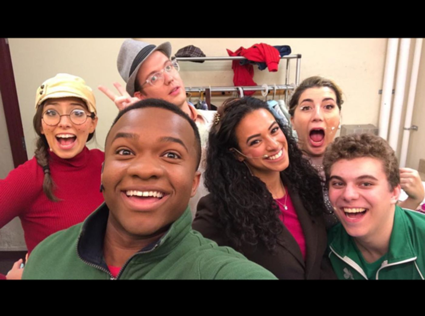 Photo Flash: More Hot Pies! SWEENEY TODD Pops in for a Two Show Day, and More Saturday Intermission Pics!  Image