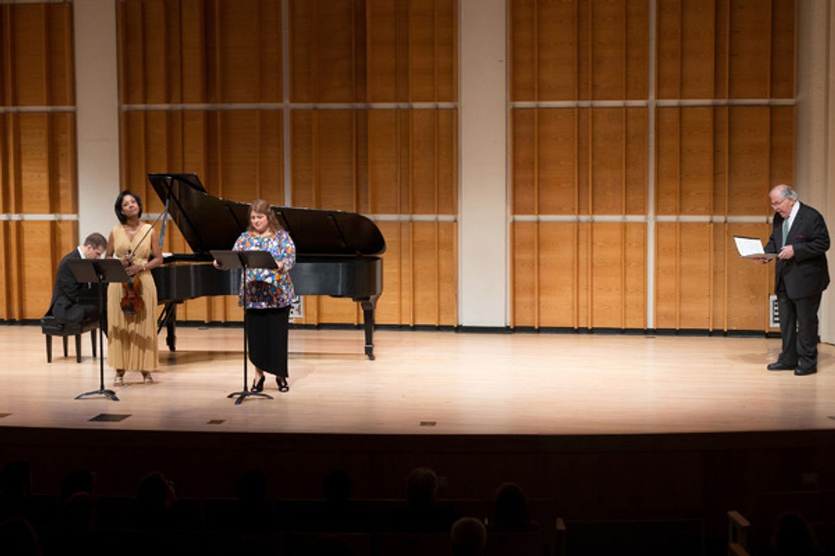 Jordan Charney, Allison Charney and Kelly Hall-Tompkins at 